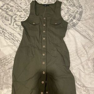 Haute monde green dress